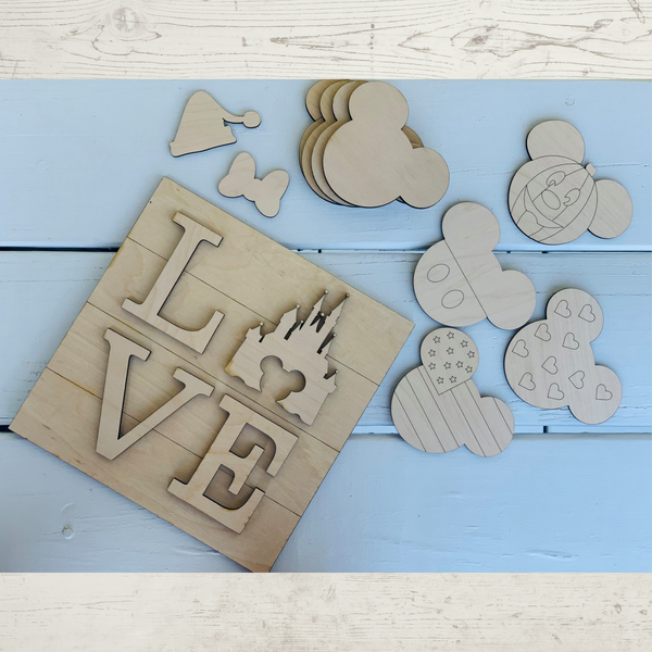 Love - Home Disney Paint Kit