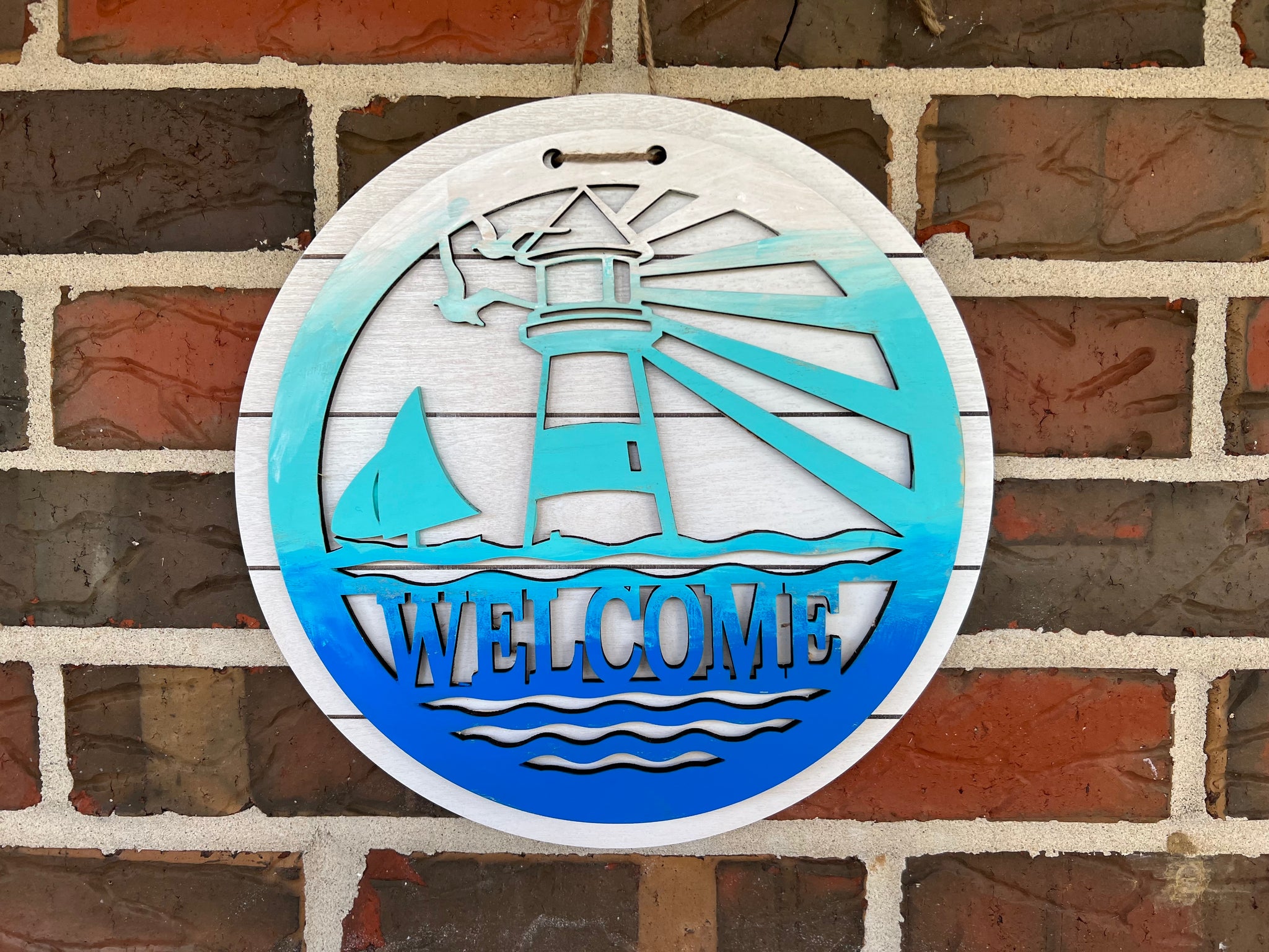Lighthousecu Sign In Lighthouse WELCOME sign – TallyCreations